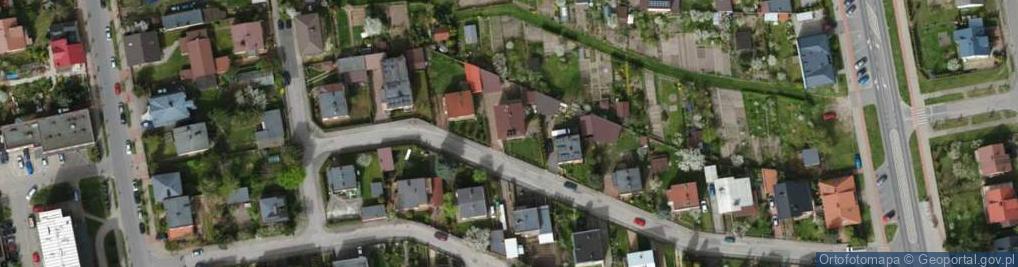 Zdjęcie satelitarne Złota ul.