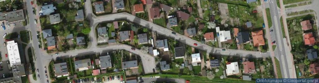 Zdjęcie satelitarne Złota ul.