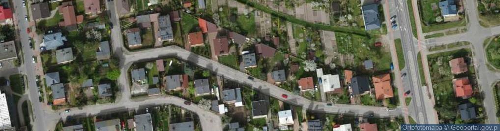 Zdjęcie satelitarne Złota ul.
