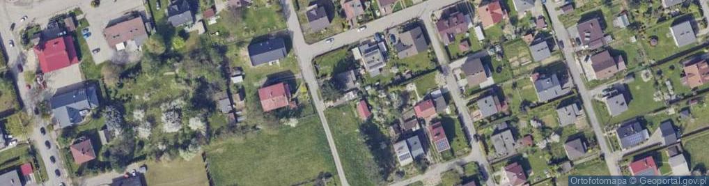 Zdjęcie satelitarne Złota ul.
