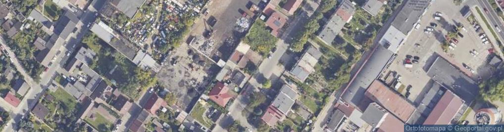Zdjęcie satelitarne Złota ul.