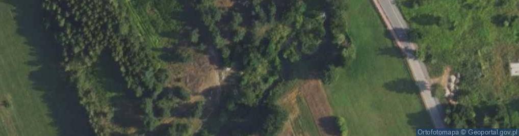 Zdjęcie satelitarne Złota ul.