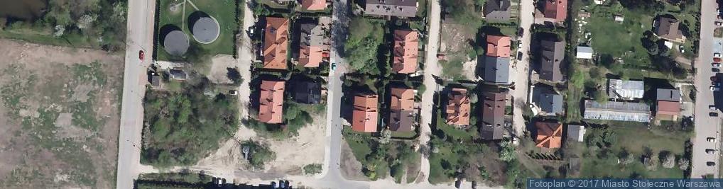 Zdjęcie satelitarne Złotej Jesieni ul.