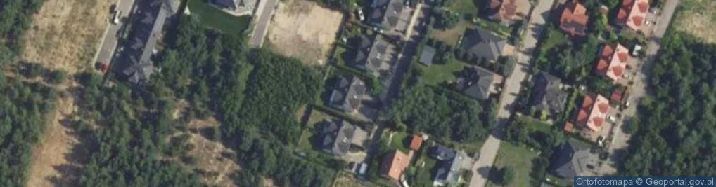 Zdjęcie satelitarne Złota ul.