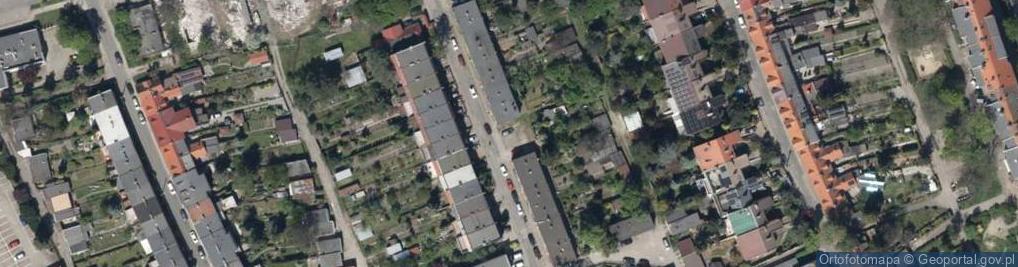 Zdjęcie satelitarne Złotostocka ul.
