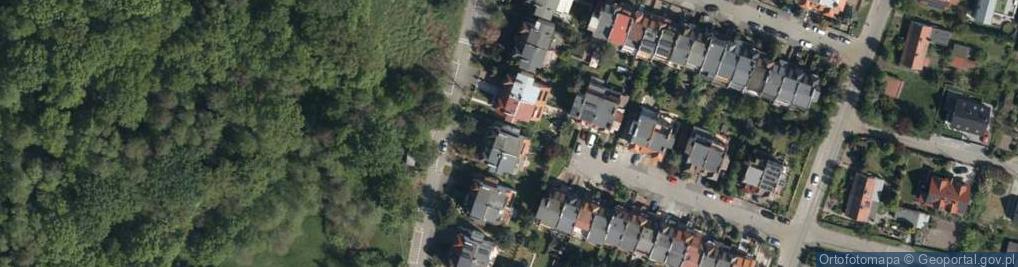 Zdjęcie satelitarne Złotnicka ul.