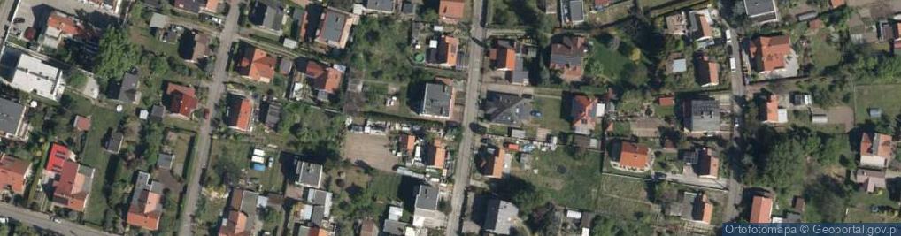 Zdjęcie satelitarne Złota ul.