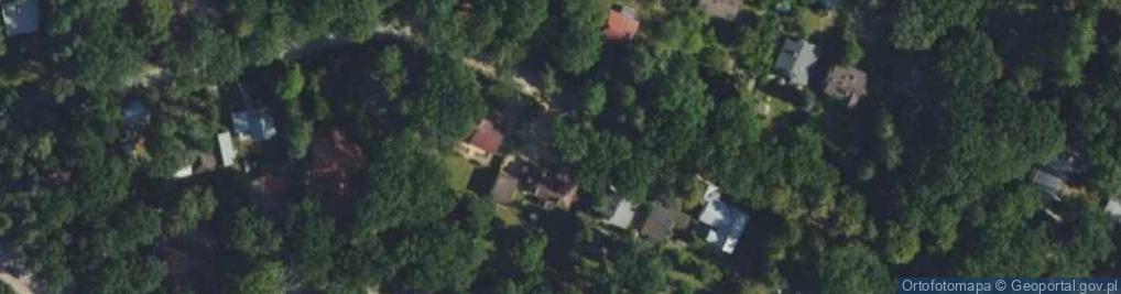 Zdjęcie satelitarne Złotej Jesieni ul.