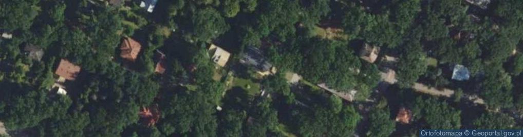 Zdjęcie satelitarne Złotej Jesieni ul.