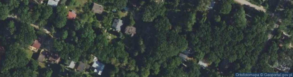 Zdjęcie satelitarne Złotej Jesieni ul.