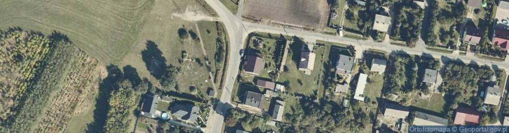 Zdjęcie satelitarne Złotków ul.