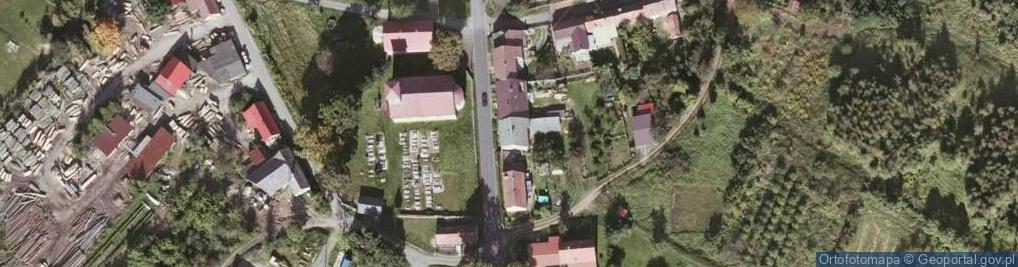 Zdjęcie satelitarne Złotniki Lubańskie ul.