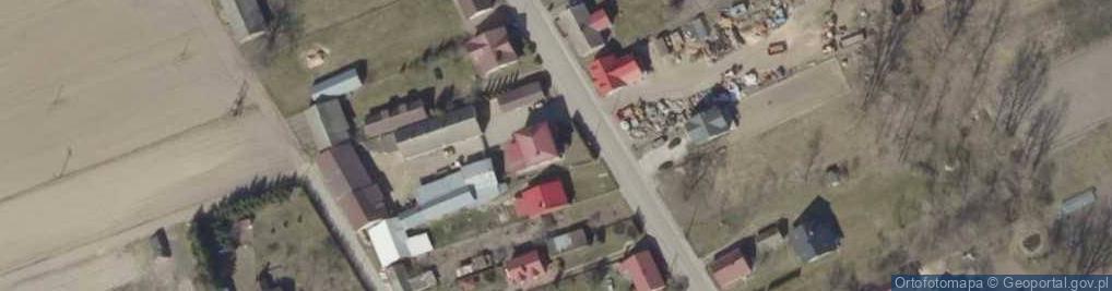 Zdjęcie satelitarne Złotoria ul.