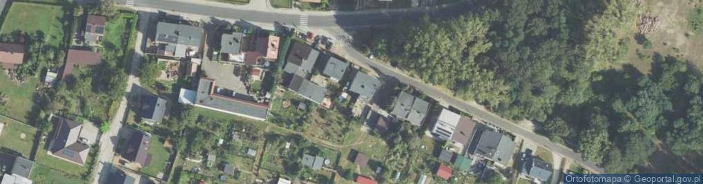 Zdjęcie satelitarne Zmysłowska ul.