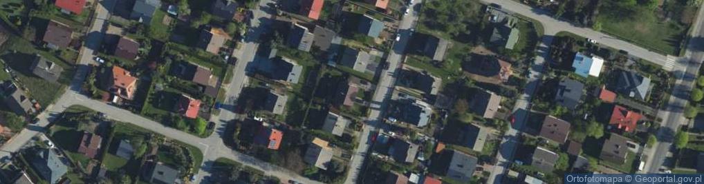 Zdjęcie satelitarne Żmichowskiej ul.