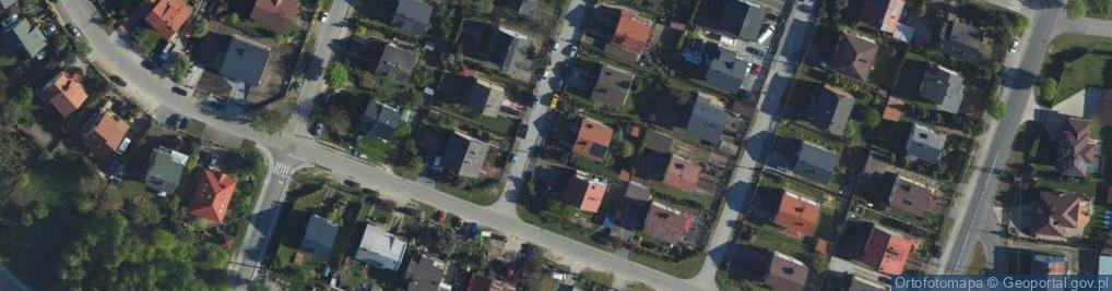 Zdjęcie satelitarne Żmichowskiej ul.