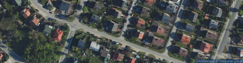 Zdjęcie satelitarne Żmichowskiej ul.