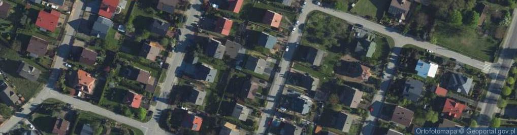 Zdjęcie satelitarne Żmichowskiej ul.