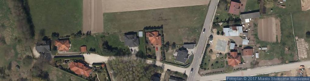 Zdjęcie satelitarne Zmyślona ul.