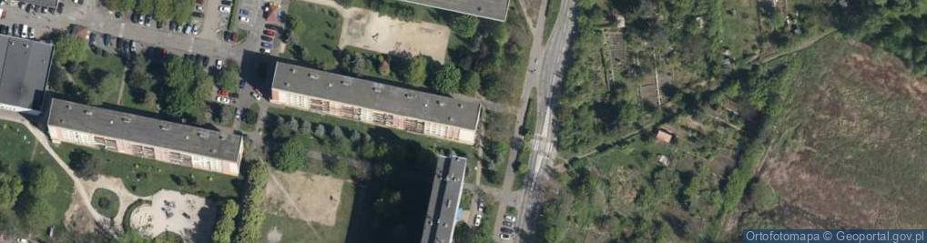 Zdjęcie satelitarne Żmudzka ul.