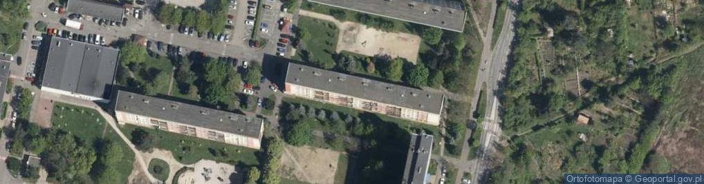Zdjęcie satelitarne Żmudzka ul.