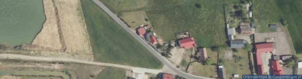 Zdjęcie satelitarne Zmysłowo ul.