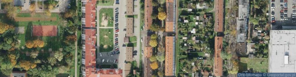Zdjęcie satelitarne Żnieńskiej Joanny ul.