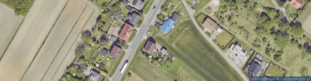 Zdjęcie satelitarne Żołnierska ul.