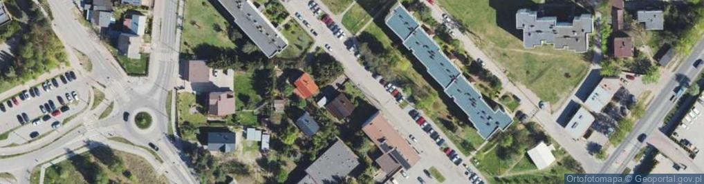 Zdjęcie satelitarne Żórawskiego Kazimierza ul.