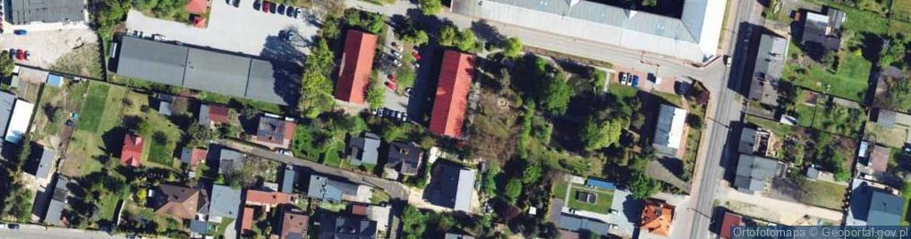 Zdjęcie satelitarne Żołnierska ul.