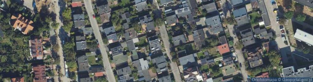 Zdjęcie satelitarne Żółta ul.