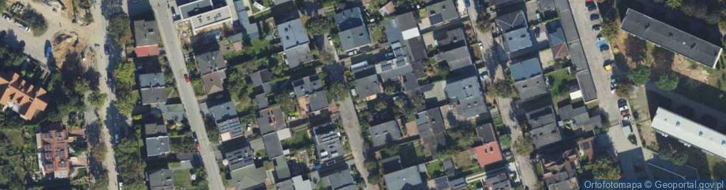 Zdjęcie satelitarne Żółta ul.