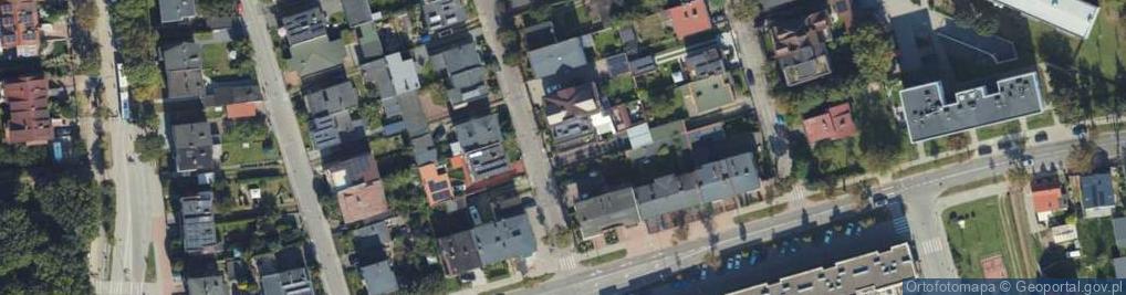 Zdjęcie satelitarne Żółta ul.