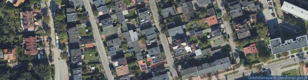Zdjęcie satelitarne Żółta ul.