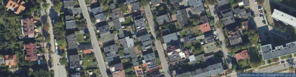 Zdjęcie satelitarne Żółta ul.