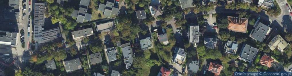 Zdjęcie satelitarne Żołnierzy 1 Armii Wojska Polskiego ul.