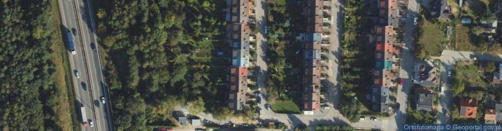 Zdjęcie satelitarne Zorzy ul.