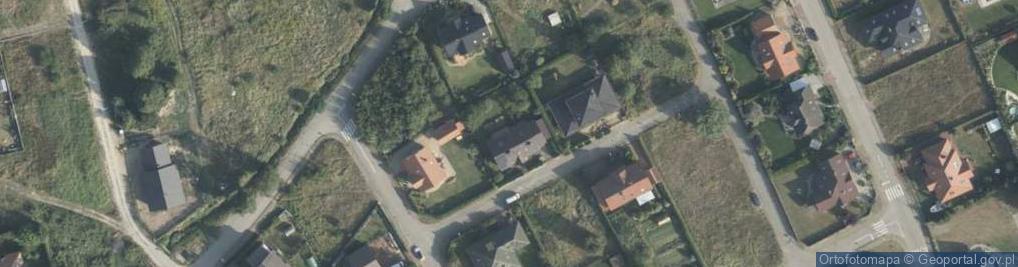 Zdjęcie satelitarne Żółta ul.