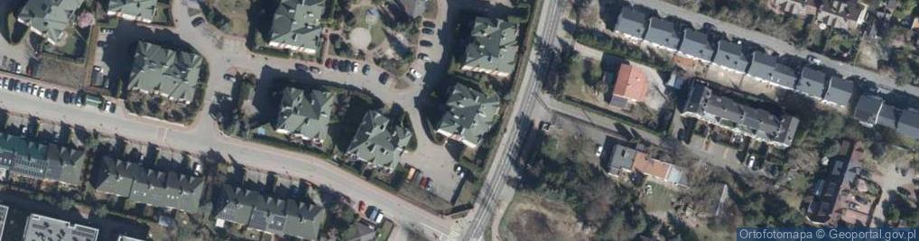 Zdjęcie satelitarne Zorzy Polarnej ul.