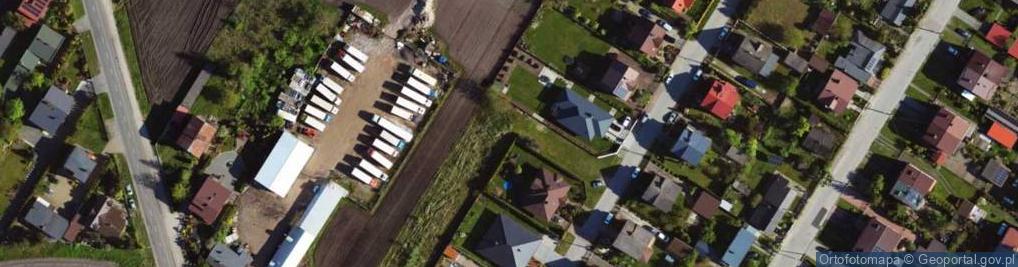 Zdjęcie satelitarne Żołnierska ul.