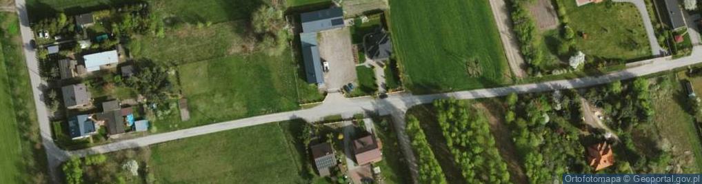 Zdjęcie satelitarne Żółta ul.