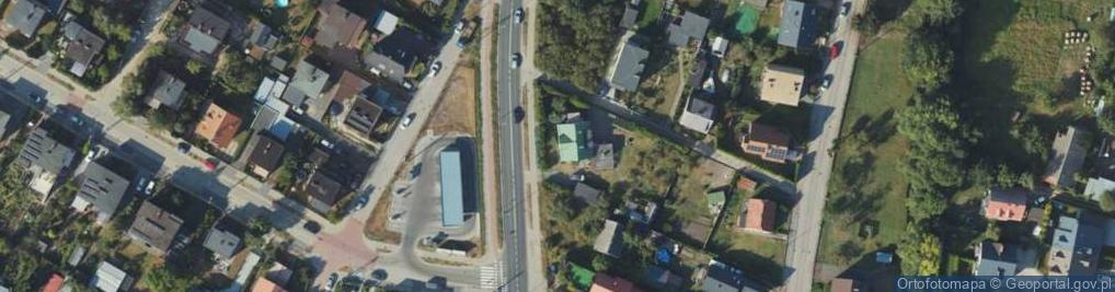 Zdjęcie satelitarne Żołnierzy I Dywizji Wojska Polskiego ul.