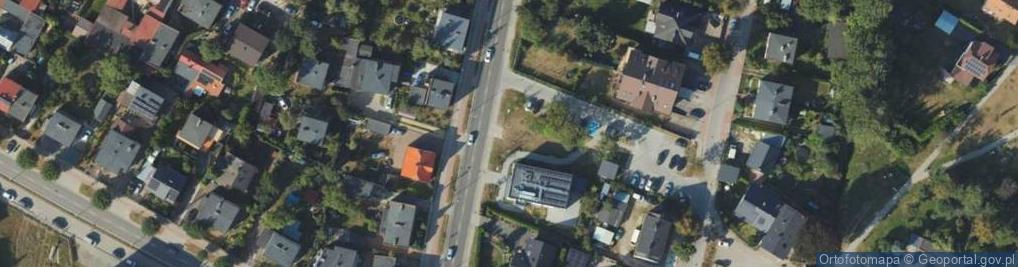 Zdjęcie satelitarne Żołnierzy I Dywizji Wojska Polskiego ul.