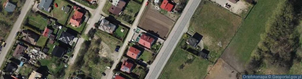 Zdjęcie satelitarne Żołnierzy I Dywizji Wojska Polskiego ul.
