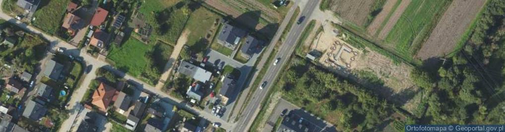 Zdjęcie satelitarne Żołnierzy I Dywizji Wojska Polskiego ul.