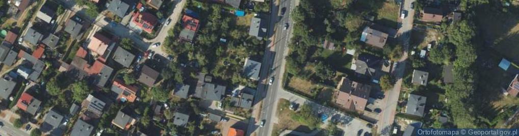 Zdjęcie satelitarne Żołnierzy I Dywizji Wojska Polskiego ul.