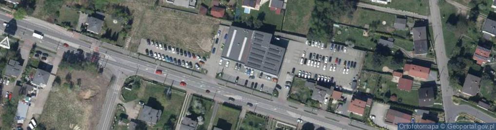 Zdjęcie satelitarne Żorska ul.