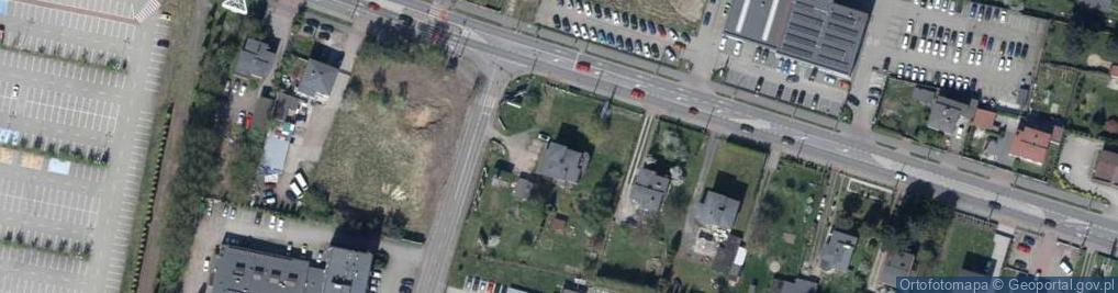 Zdjęcie satelitarne Żorska ul.