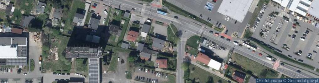 Zdjęcie satelitarne Żorska ul.