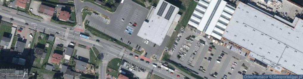Zdjęcie satelitarne Żorska ul.